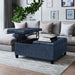 Harrison - Upholstered Coffee Table Storage Ottoman Simpli-Home