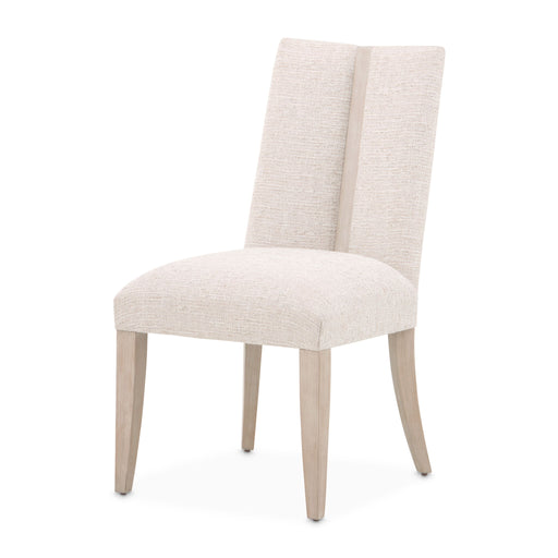 Lotus Bay - Dining Side Chair (Set of 2) - Sand Michael Amini