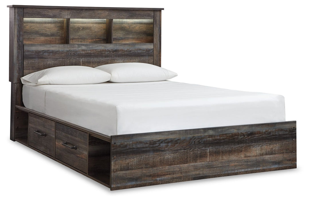 Drystan - Panel Bookcase Bed Signature Design by Ashley®