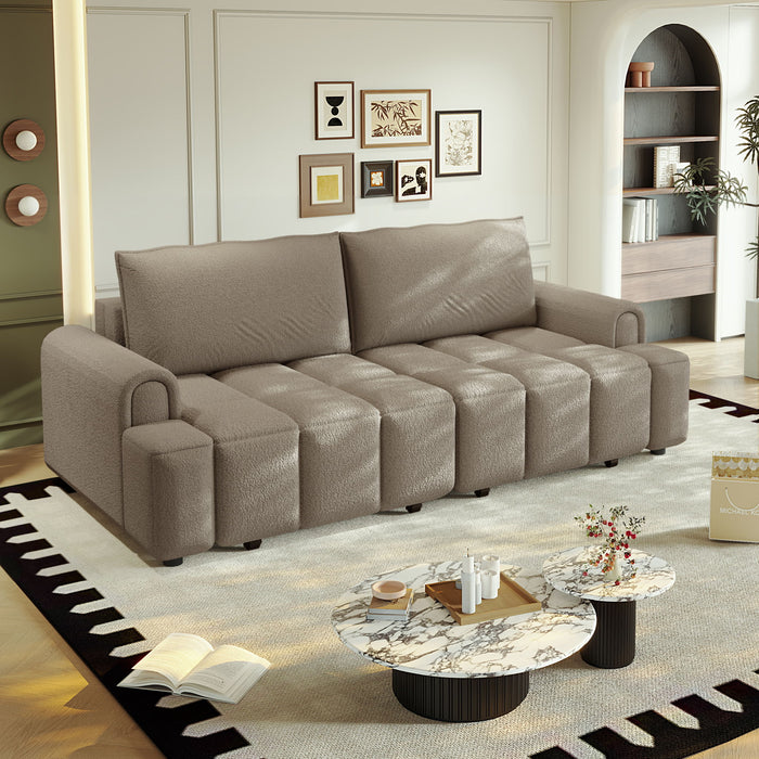 4 Seater Modern Couch With Seats Storage Home Essentials