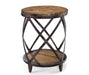 Pinebrook - Round Accent Table - Distressed Natural Pine Magnussen Furniture