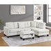 Sectional Sofa With Storage Ottoman And Pillows Home Essentials
