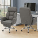 Office Chair With Adjustable Height, Armrests, Ergonomic Design - Dark Gray 8th Street