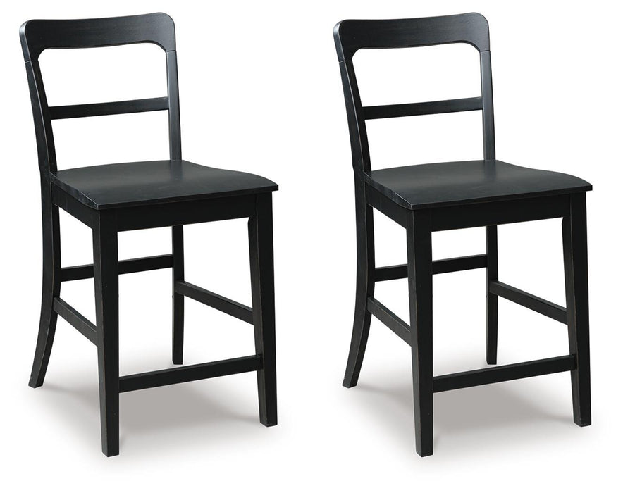 Greddinton - Barstool (Set of 2) Signature Design by Ashley®