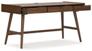 Lyncott - 3 Pc. - Home Office Desk, Chair, Bookcase - Brown Signature Design by Ashley®