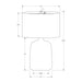 Lighting, Table Lamp Contemporary - Black 8th Street