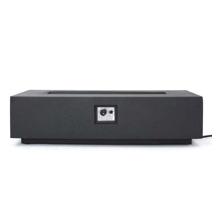 Modern Rectangle Fire Table 50,000 Btu