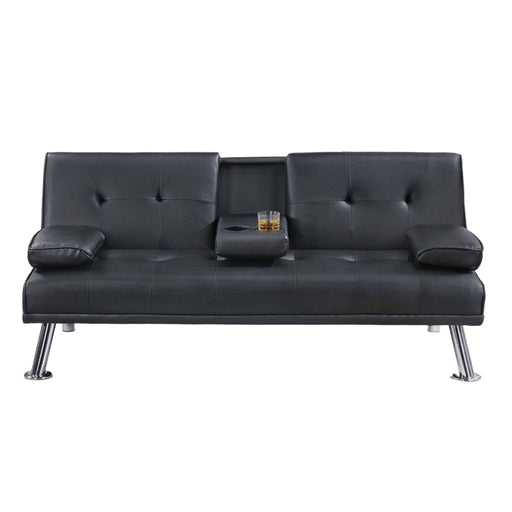 Adjustable Sofa With Fold Down Table And Cup Holders Home Essentials