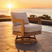 Swivel Chair For Patio - Oak Home Essentials