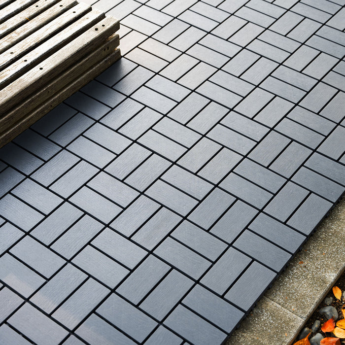 Interlocking Deck Tiles, 44 Pack Daily Nest