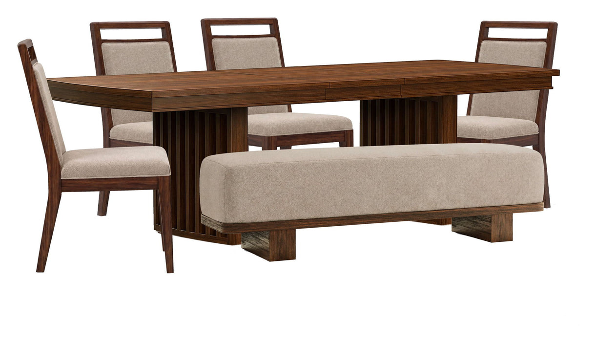 Reena - Extendable Trestle Dining Table Set Magnussen Furniture