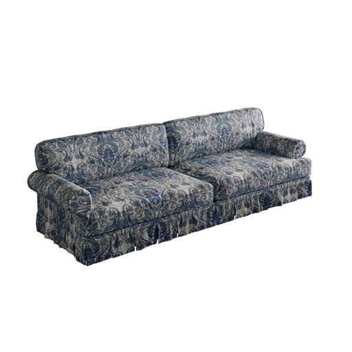 Luxuriously Comfortable Cloud Couch Sofa With Elegant Rolled Arms & Pleated Skirt Design Home Essentials