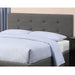 Bed With Tufted Headboard And Storage Drawer Home Essentials