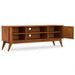 Draper - Handcrafted Mid Century Low TV Media Stand Simpli-Home