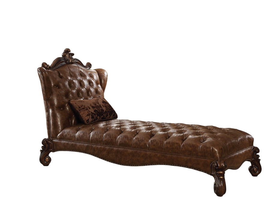 Wood Chaise Pillow - Light Brown