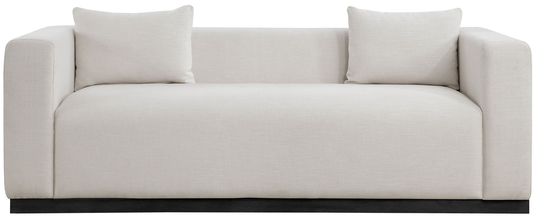 Alfie - Linen Textured Fabic Sofa Meridian Furniture