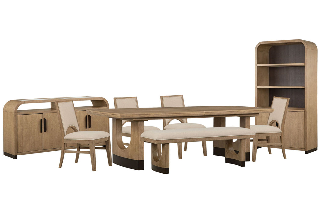 Tristan - Extendable Trestle Dining Table Set Magnussen Furniture