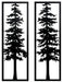 Bondwell - Indoor/Outdoor Wall Decor Set (Set of 2) - Black Signature Design by Ashley®