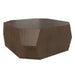 Eisley - Coffee Table With Geometric Design, - Walnut Simpli-Home