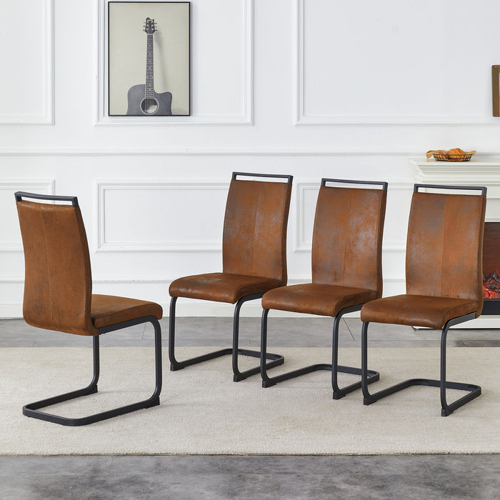 Dining Chairs With Ergonomic Backrest Home Essentials