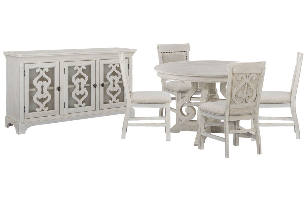 Bronwyn - 48" Round Dining Table Set Magnussen Furniture