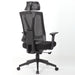 Office Chair With Adjustable Headrest & Back, High Back Swivel - Black Home Essentials