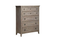 Paxton Place - Wood Drawer Chest - Dove Tail Gray Magnussen Furniture