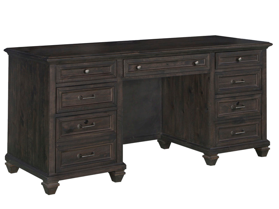 Sutton Place - Credenza - Weathered Charcoal Magnussen Furniture