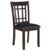 Lattice Back Side Chairs (Set of 2) Furniture Max