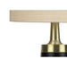 Lighting, Table Lamp, Resin, Contemporary - Black / Cream 8th Street