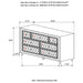 Williams - 7 Drawer Dresser - Camel Furniture Max