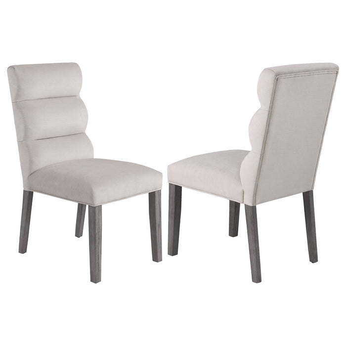 Highmore - Upholstered Dining Side Chair (Set of 2) Furniture Max