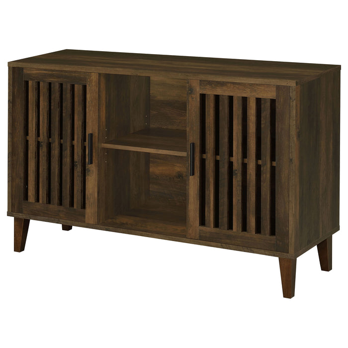 Brommer - 2 Door Accent Cabinet - Brown Furniture Max