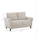 Patricia - Curved Arm Loveseat Sofa US Pride