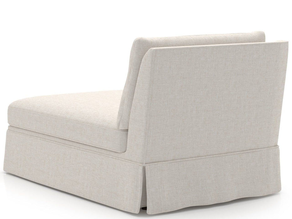 Henri - Skirted Chaise LAF, Special Order - White Universal Furniture