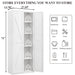 Adjustable 2 Door Storage Cabinet With Adjustable Shelves Home Essentials