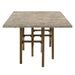 Oleia - Dining Table With Engineered Marble - Natural Marble & Walnut ACME