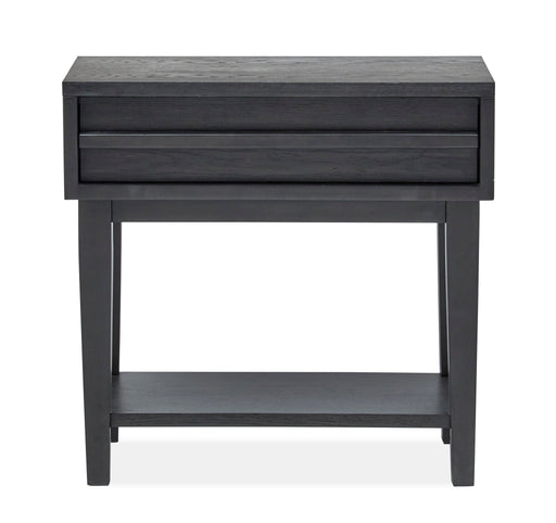Lindon - Dark Open Nightstand - Coffee Bean Magnussen Furniture