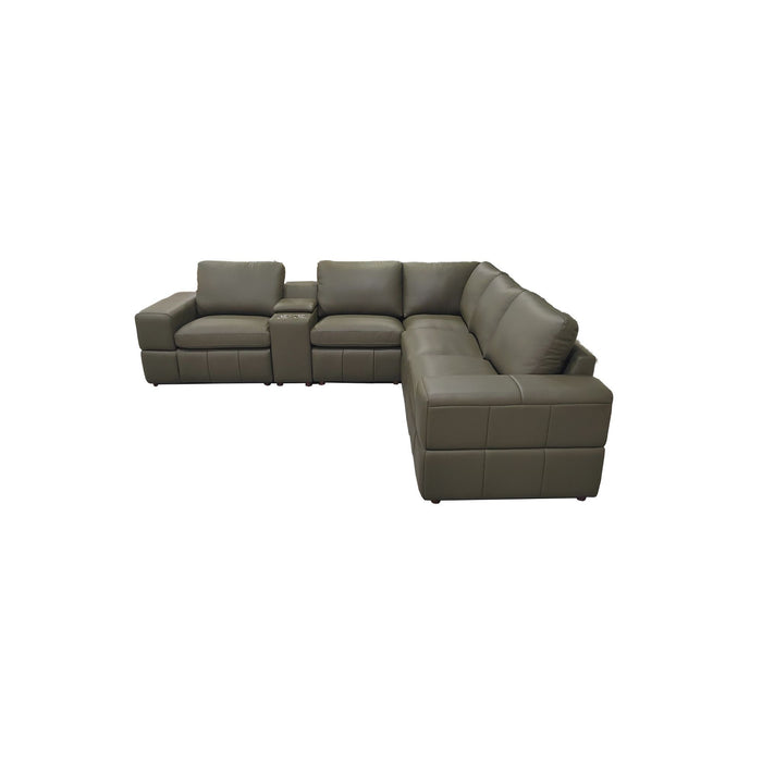Modular Sectional With Large Square Arms Home Essentials