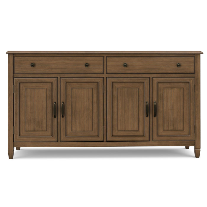 Connaught - Large Sideboard Buffet Storage Cabinet Simpli-Home