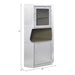 Brancaster - 57" Cabinet - Aluminum ACME