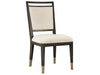 Fenwick - Side Chair - Beige / Dark Brown Universal Furniture