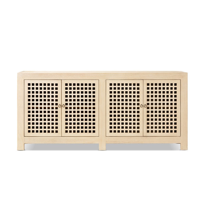 Alden - 4 Door Cabinet - White Jennifer Taylor Home