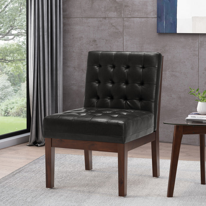 Nh-Cloudhouse - Accent Chair - Black - Wood / Waterproof Fabric