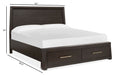 Tauren - Complete Panel Storage Bed Magnussen Furniture