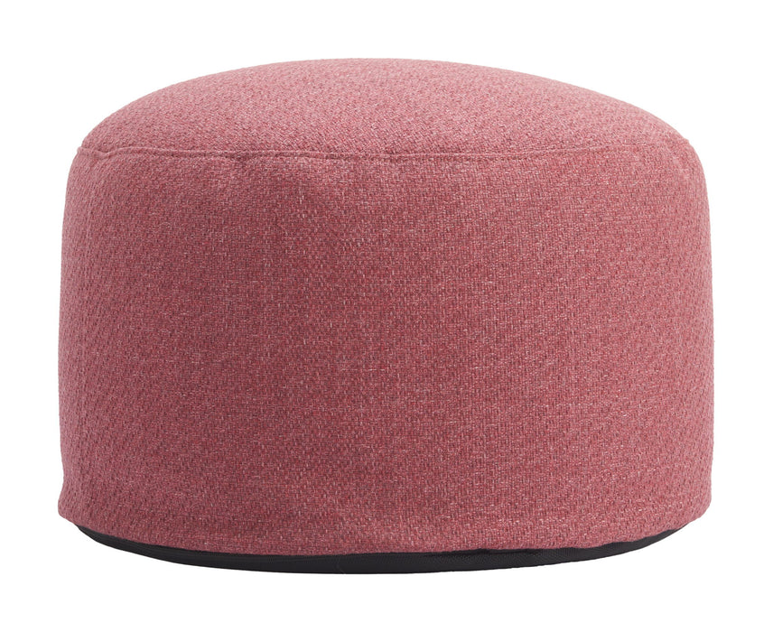 Aruz - Outdoor Ottoman - Red Zuo Modern