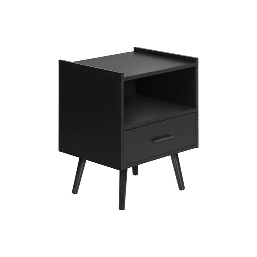Modern Accent Table With Storage Drawer 8th Street
