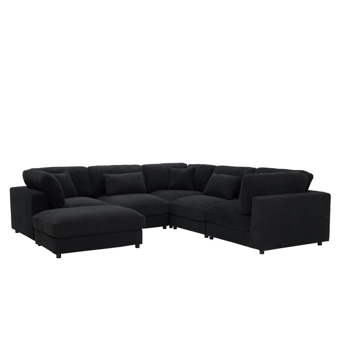 Upholstered Modular Sectional & Custom Configuration Home Essentials