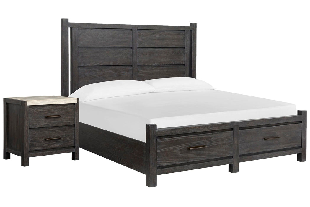 Plum Creek - Panel Storage Bedroom Set Magnussen Furniture