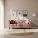 Chesterfield Sofa With Square Arms For Living Room US Pride